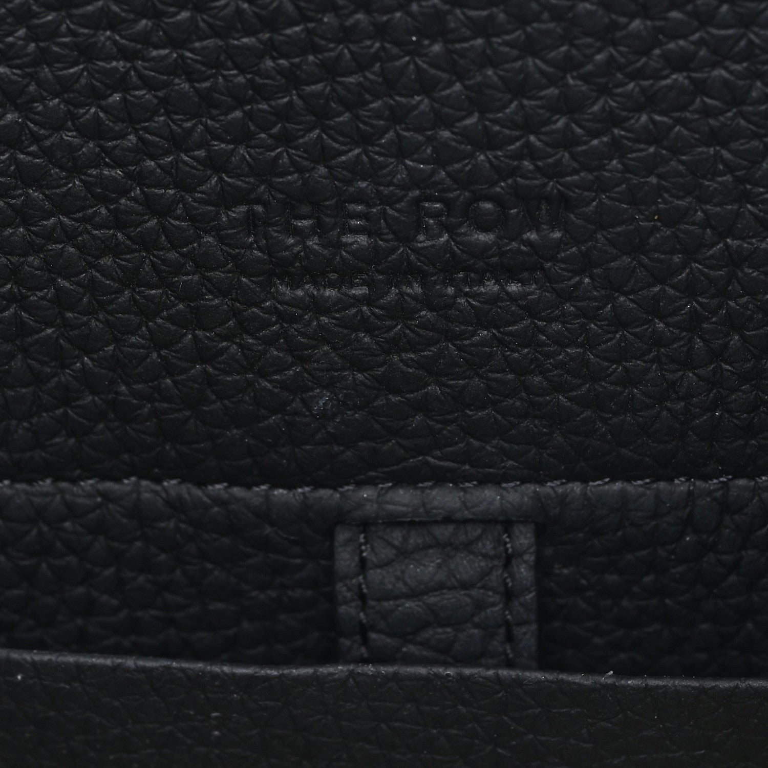 Grained Calfskin Soft Margaux 10 Bag Black