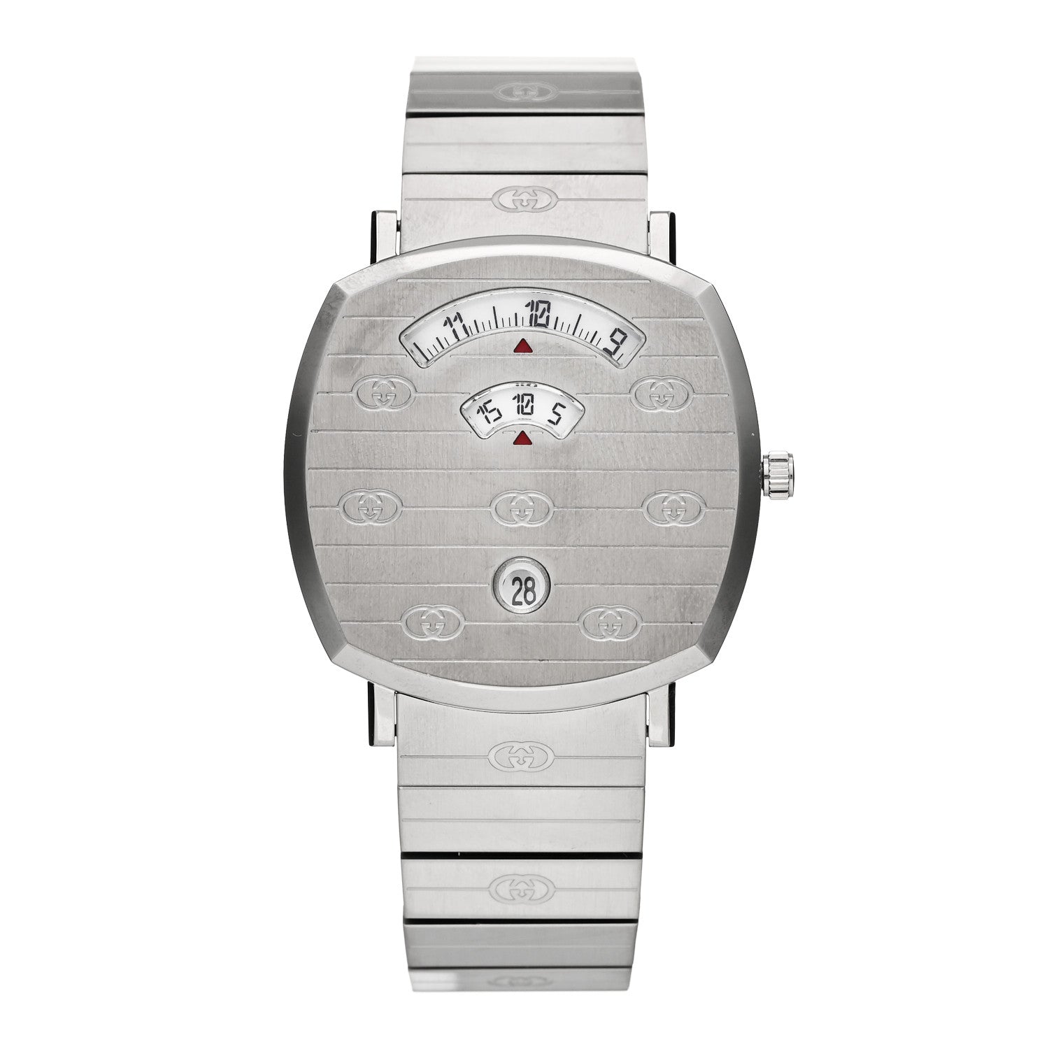 Stainless Steel 38mm Grip Quartz Watch