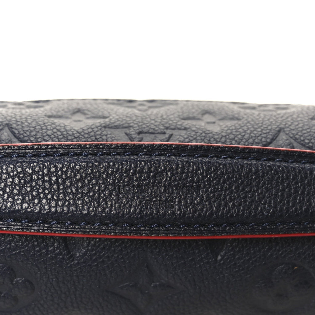 Empreinte Pochette Metis Marine Rouge
