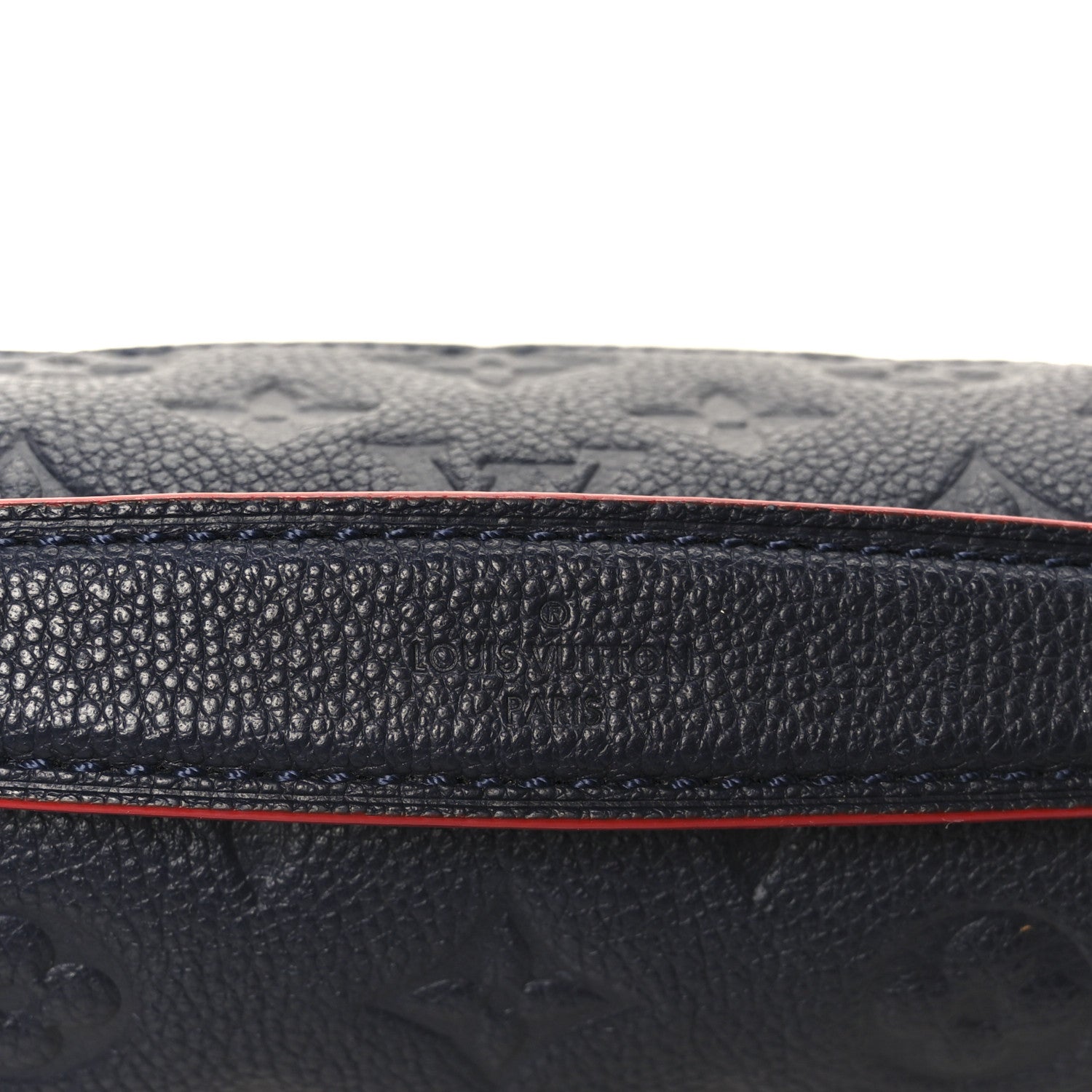Empreinte Pochette Metis Marine Rouge