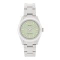 Stainless Steel 31mm Oyster Perpetual Watch Pistachio 277200