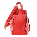 Calfskin Small Hammock Shoulder Bag Scarlet Red