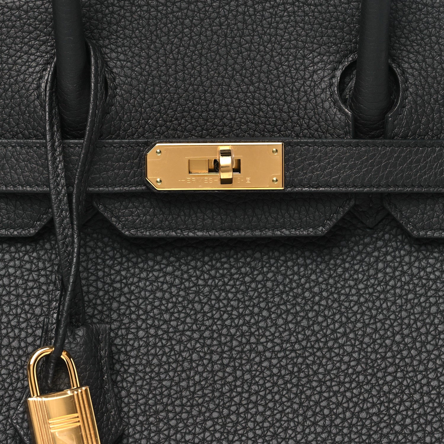 Togo Birkin 30 Black