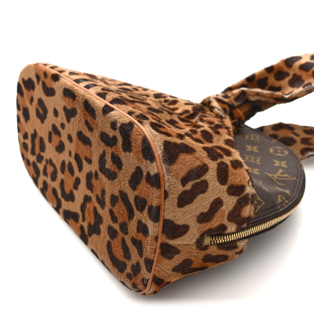 Monogram Azzedine Alaia Leopard Alma