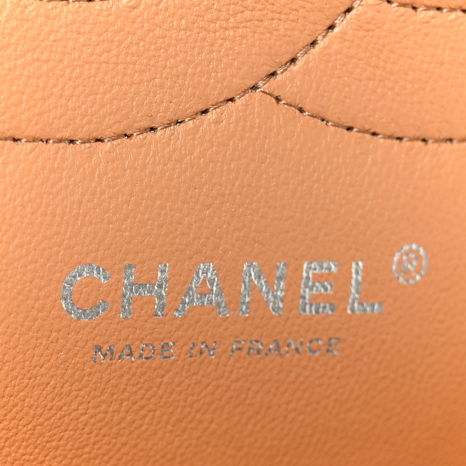 Caviar Quilted Jumbo Double Flap Dark Beige