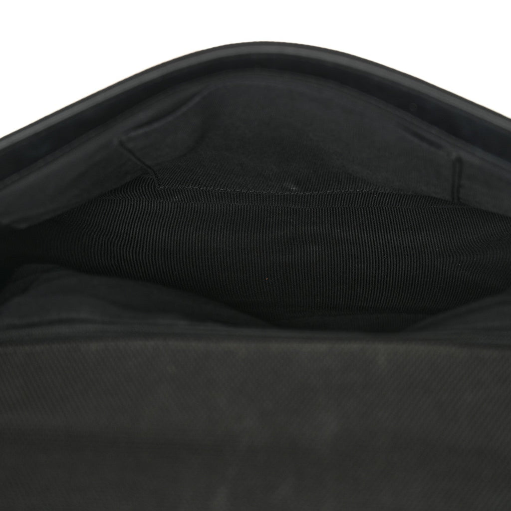 Canvas Quilted New Medium Fluo Boy Flap Black Grey Yellow