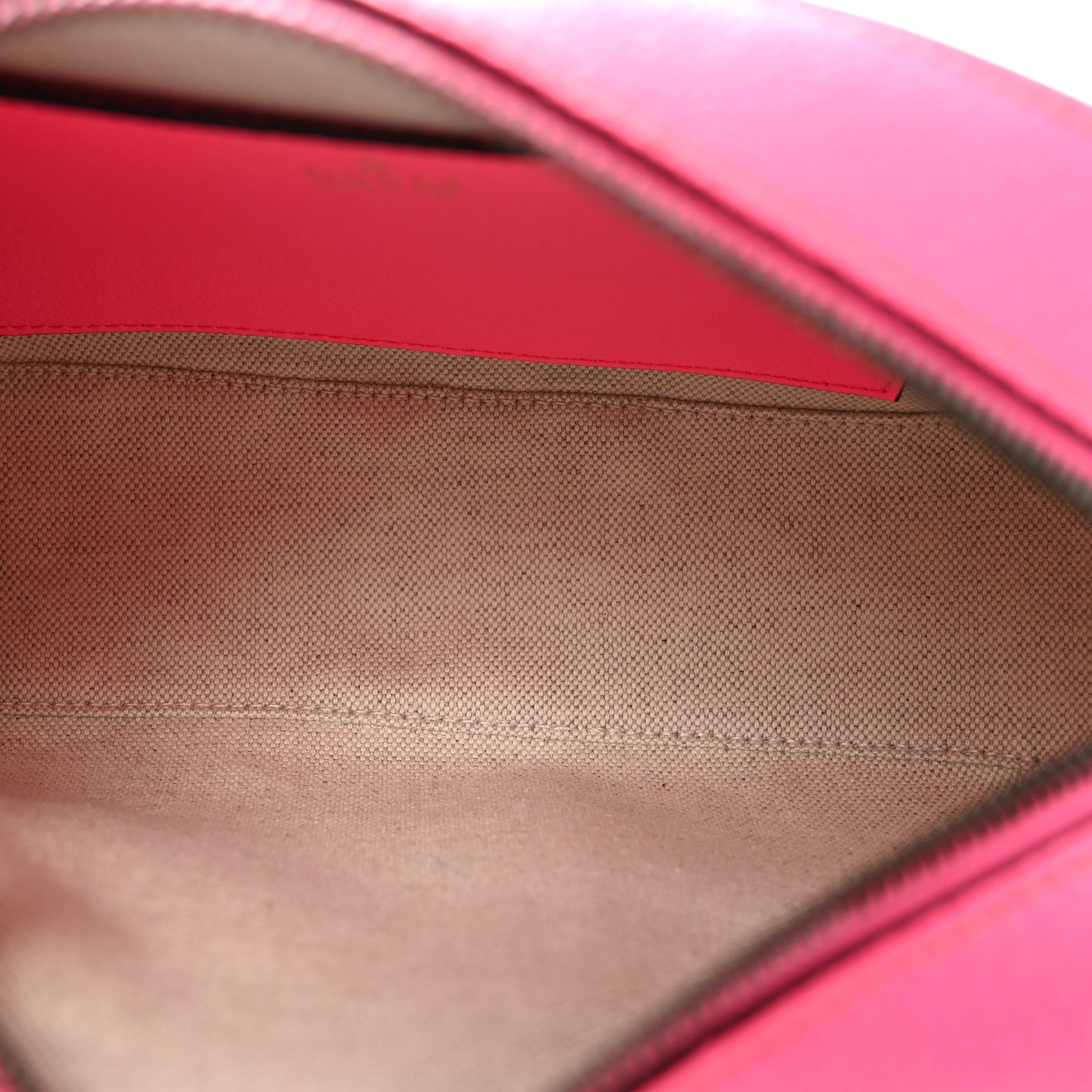 GG Supreme Monogram Textured Dollar Calfskin Web Ophidia Small Crossbody Bag Beige Ebony Fuchsia