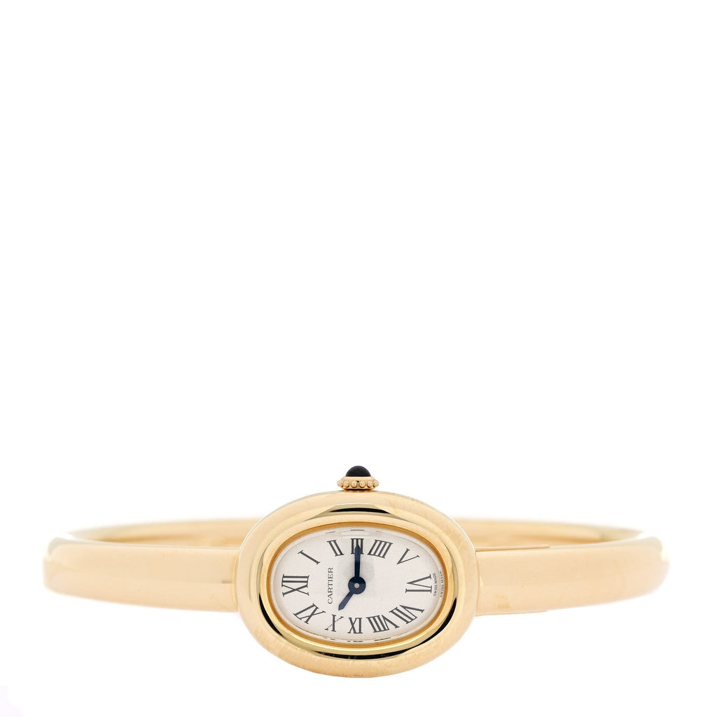 18K Yellow Gold 19mm Baignoire Quartz Watch