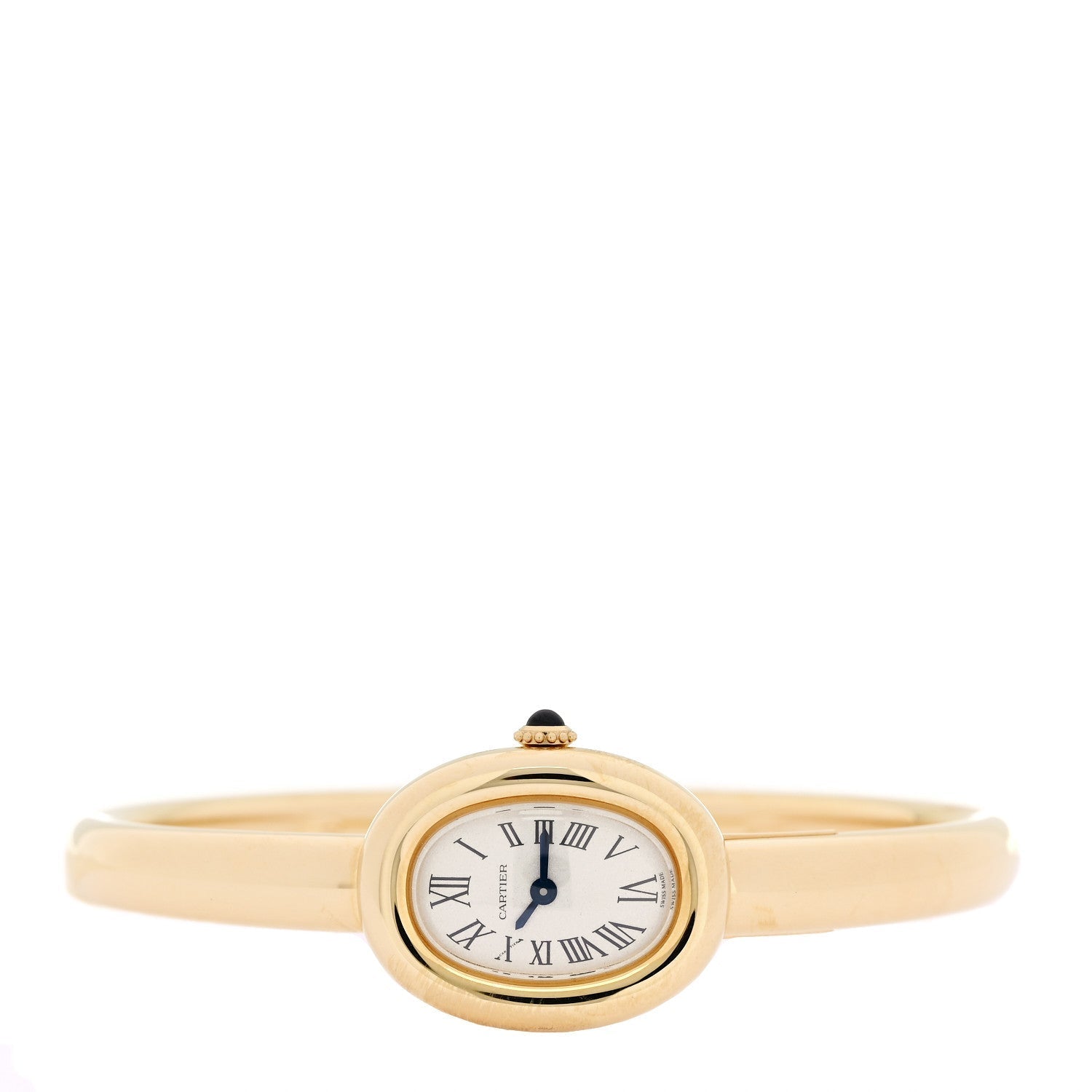 18K Yellow Gold 19mm Baignoire Quartz Watch