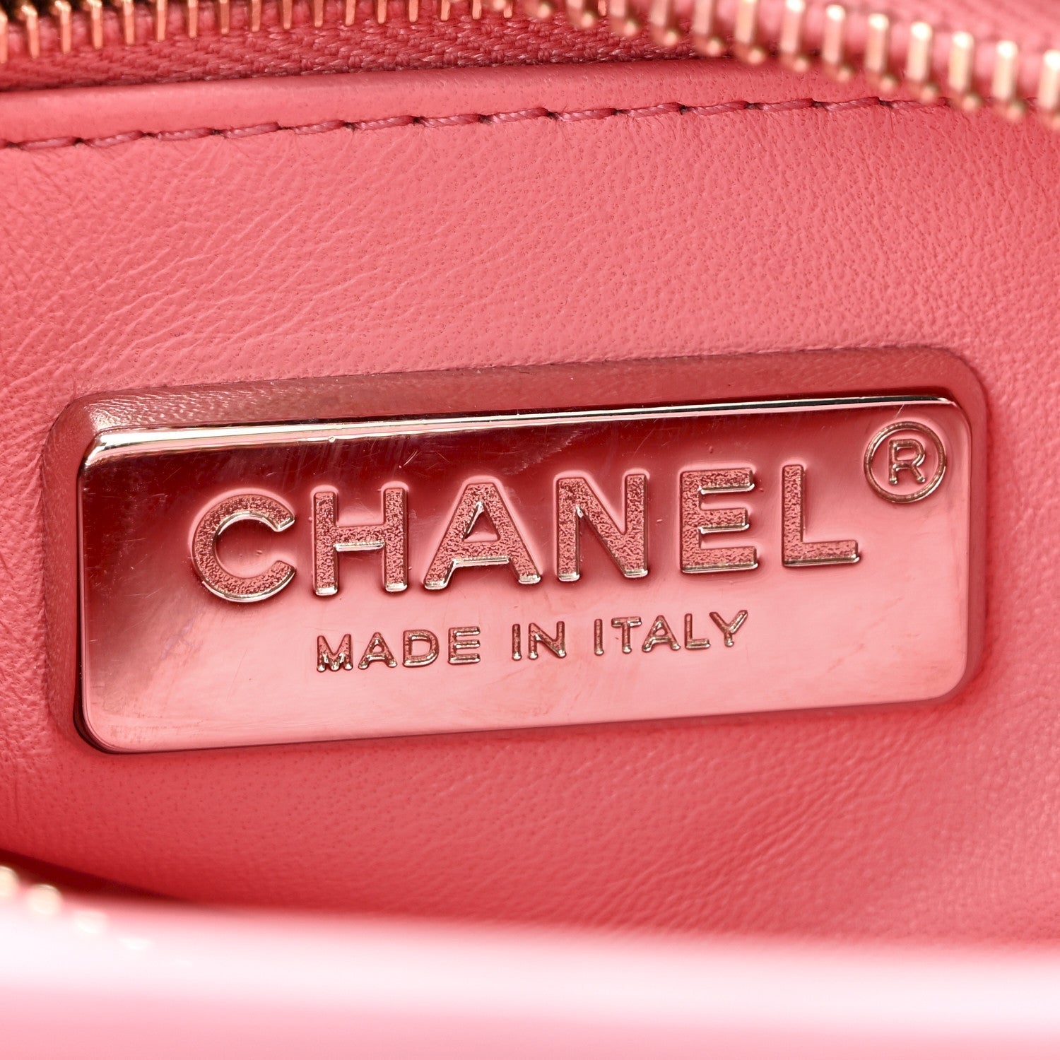 Snakeskin Small Gabrielle Hobo Pink