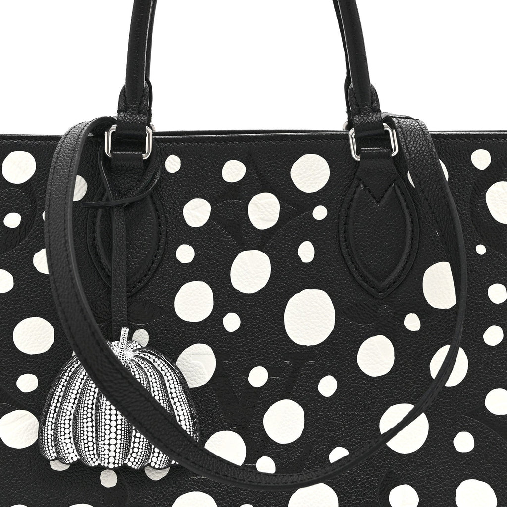 LV X YK Empreinte Monogram Giant Onthego MM Black