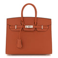 Epsom Birkin Sellier 25 Terre Battue