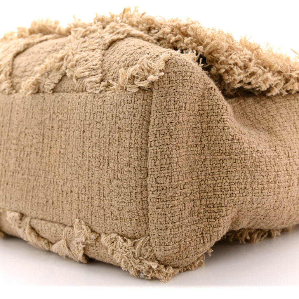 Tweed Nature Flap Dark Beige