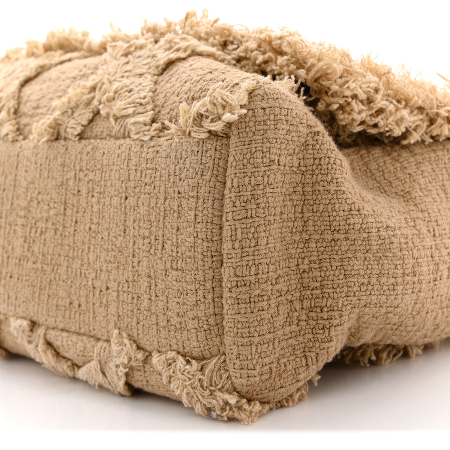 Tweed Nature Flap Dark Beige