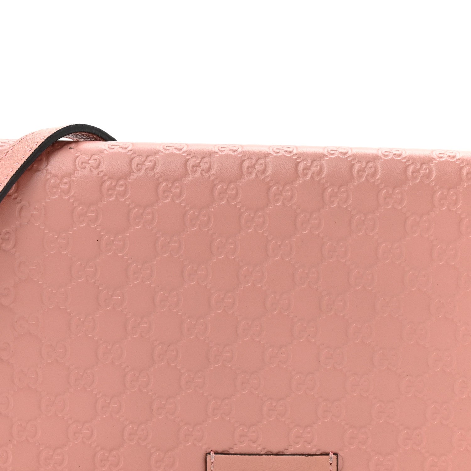 Microguccissima Crossbody Wallet Soft Pink