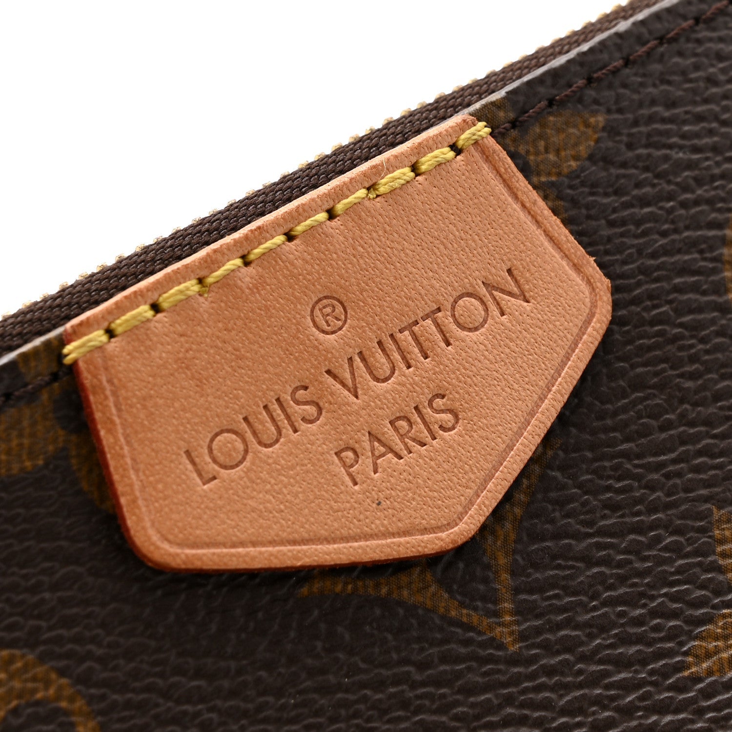 Monogram Multi Pochette Accessories Large Pochette Kaki