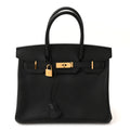 Epsom Birkin 30 Black
