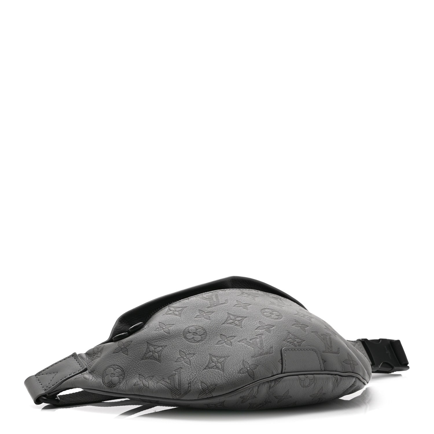 Calfskin Monogram Shadow Discovery Bumbag PM Gray