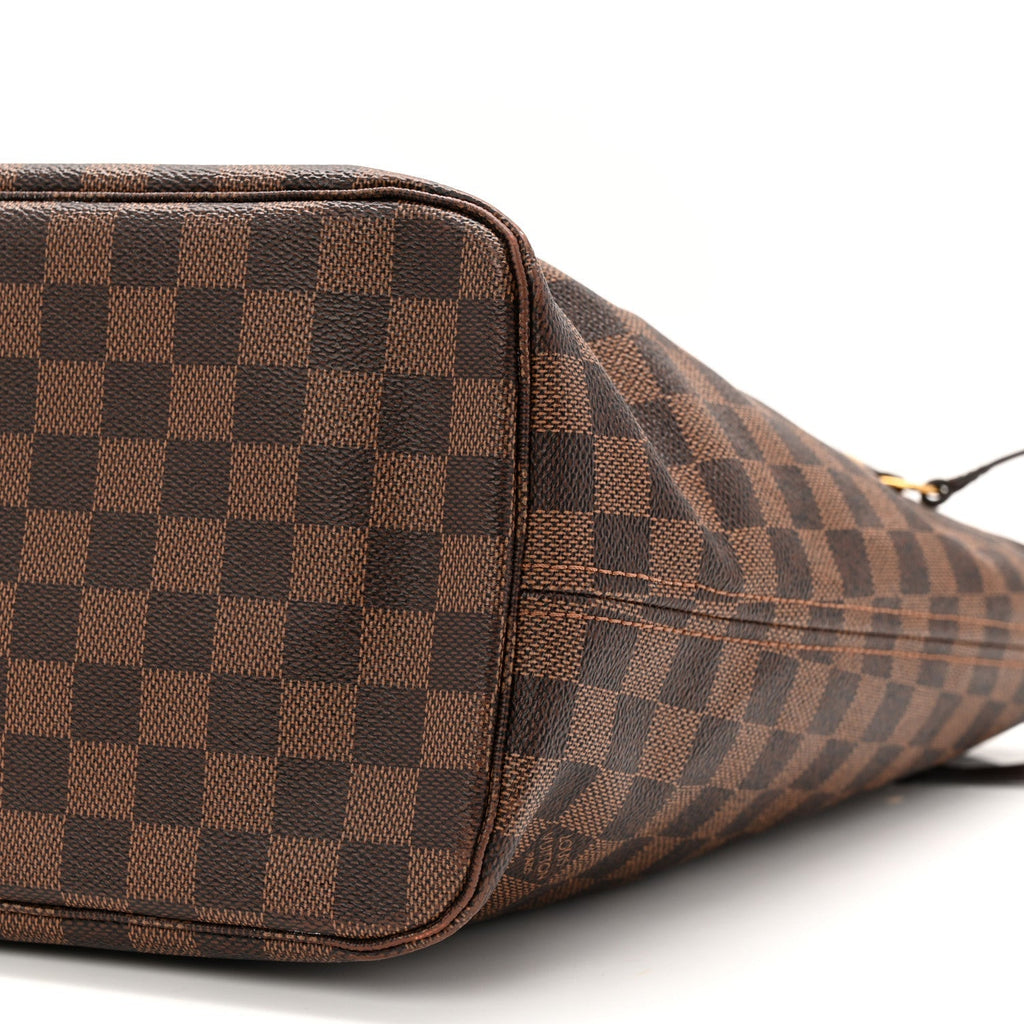 Damier Ebene Neo Neverfull MM Rose Ballerine