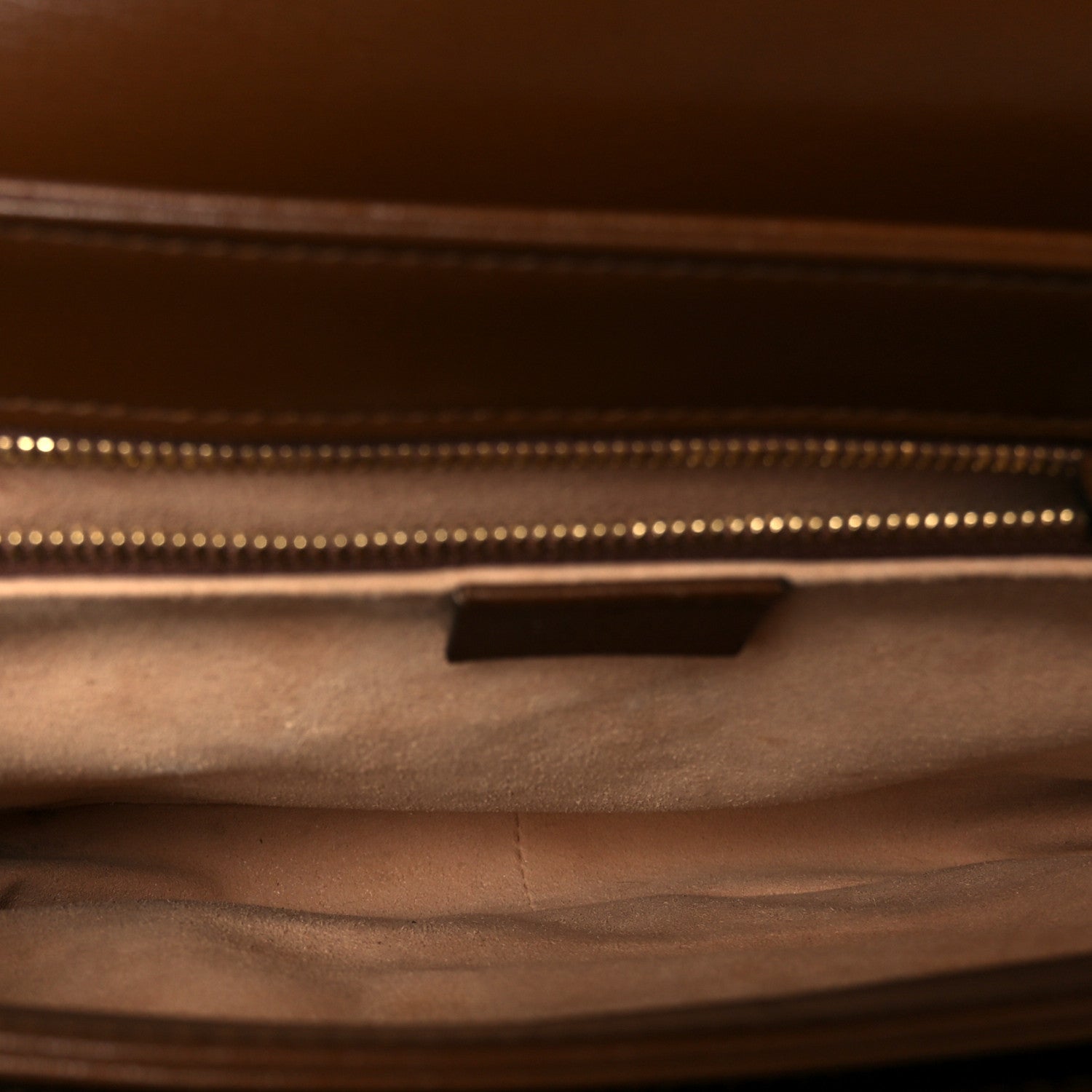GG Supreme Monogram Horsebit 1955 Shoulder Bag Beige Brown Sugar