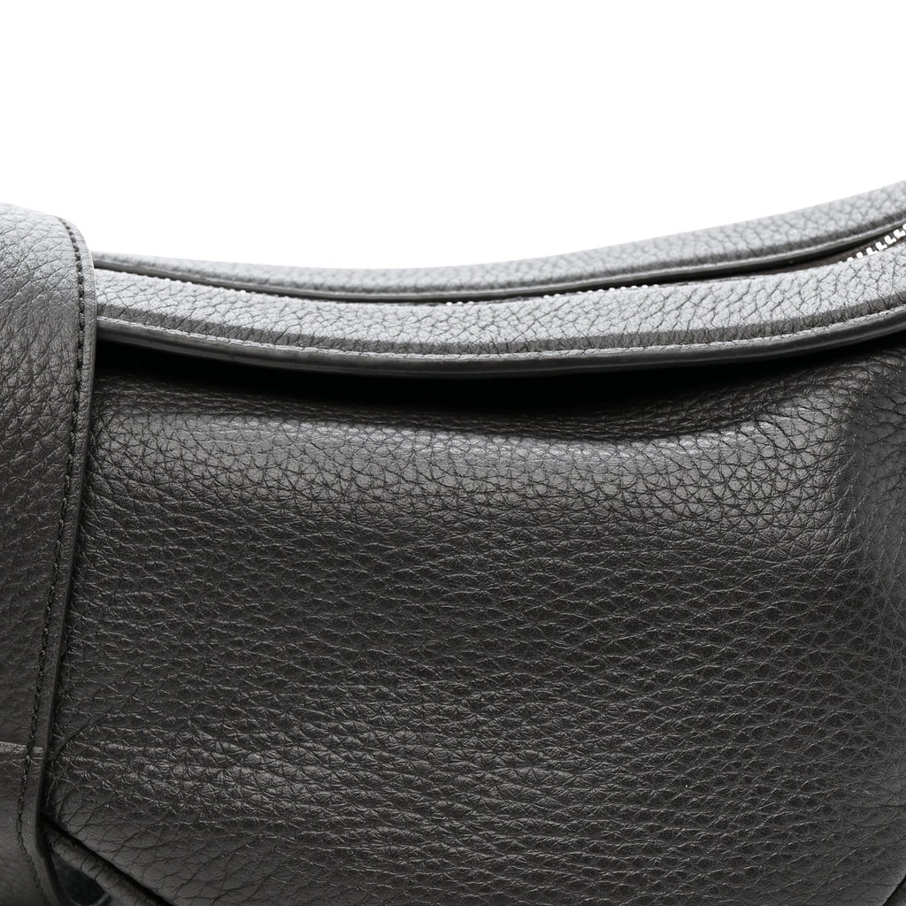 Deerskin Small Slouchy Banana Bag Espresso
