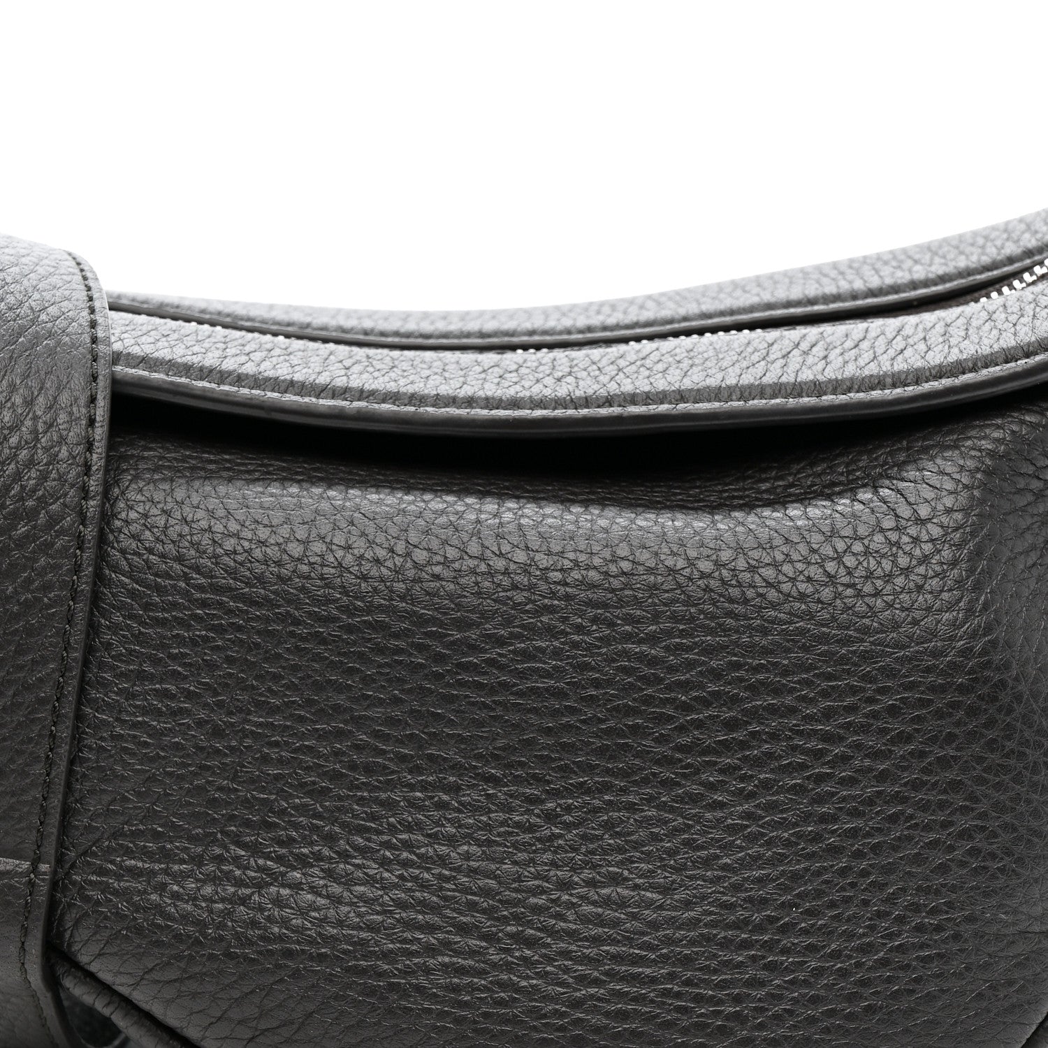 Deerskin Small Slouchy Banana Bag Espresso