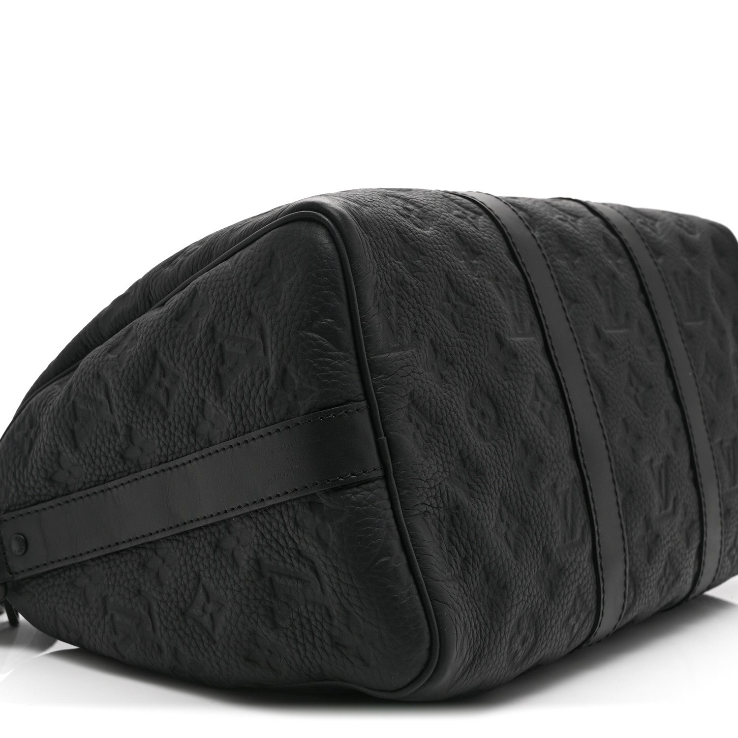 Monogram Taurillon Keepall Bandouliere 35 Black