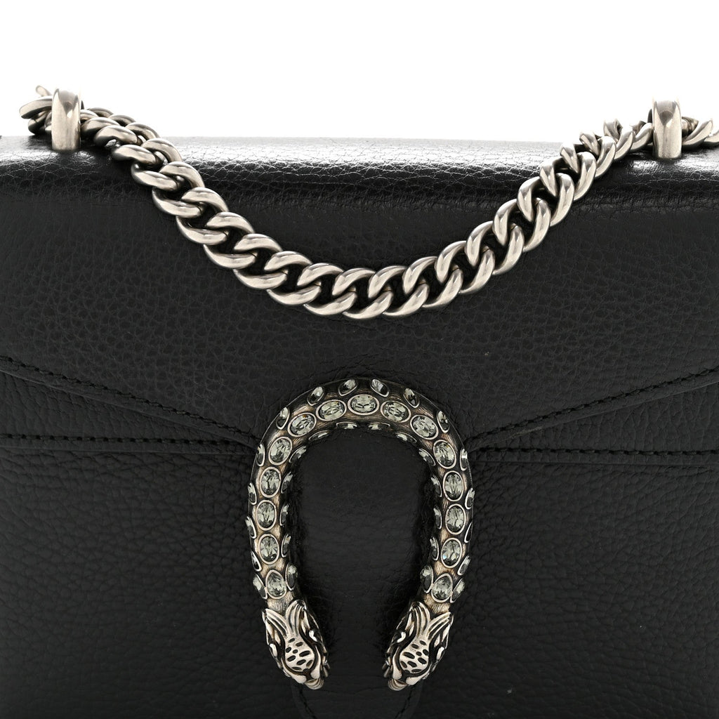 Calfskin Mini Dionysus Shoulder Bag Black