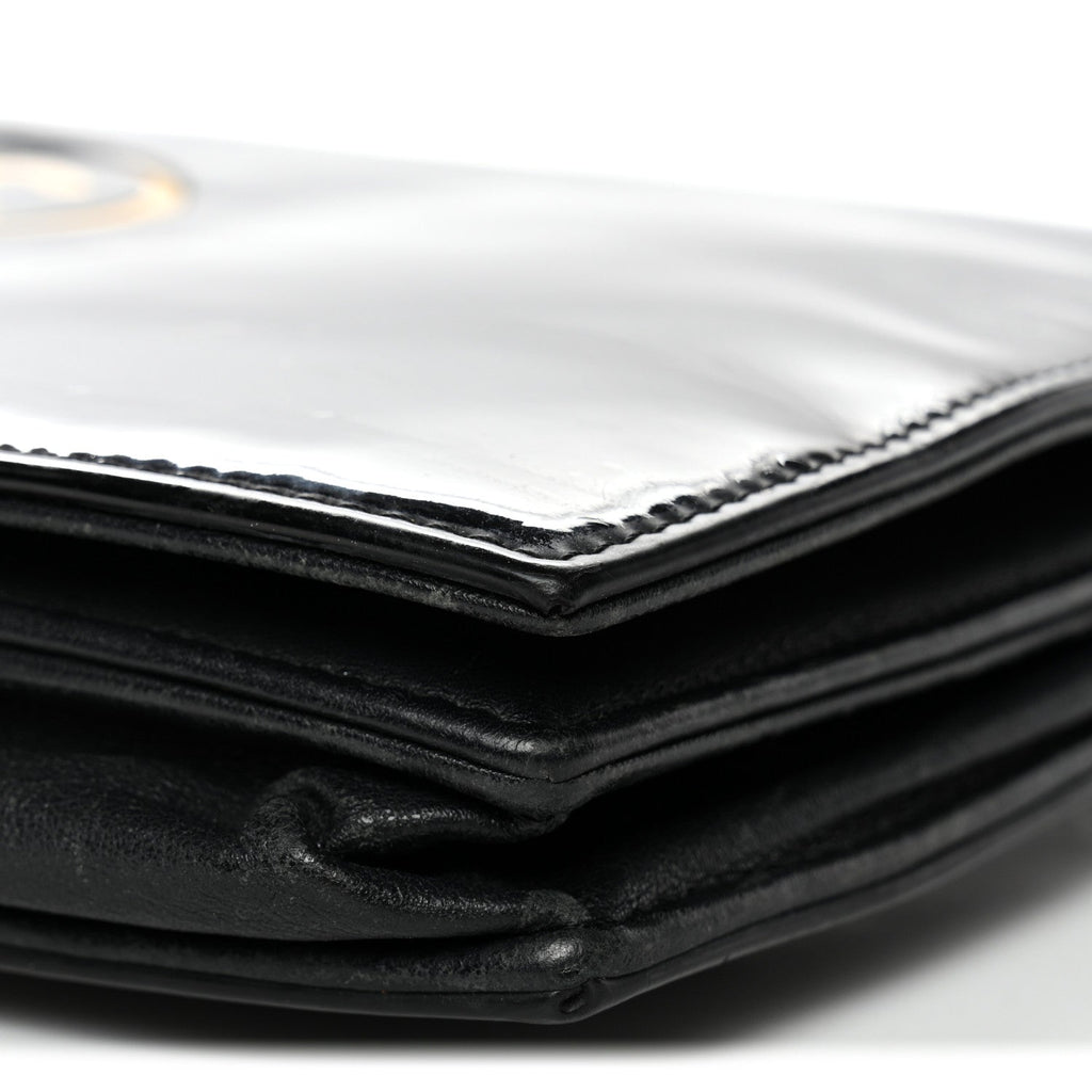 Patent CC Compact Wallet on Chain WOC Black