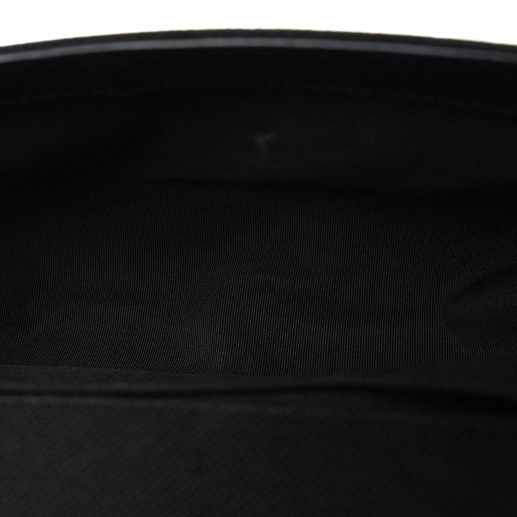 Canvas Quilted Medium Fluo Boy Flap Black Grey Yellow