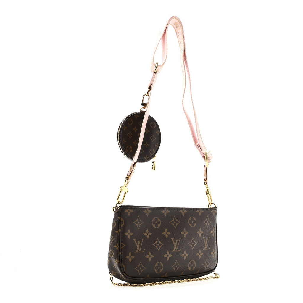 Monogram Multi Pochette Accessories Rose Clair