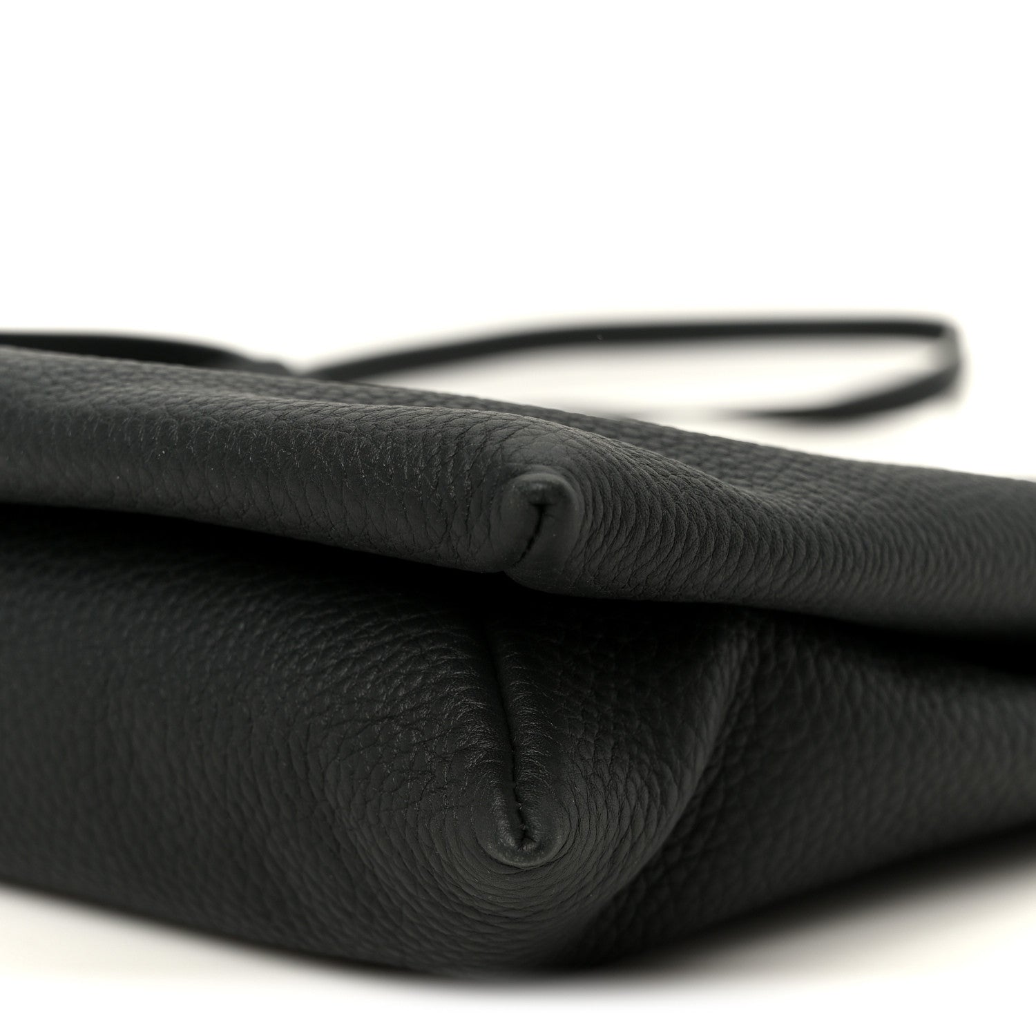 Grained Calfskin Nu Twin Bag Dark Pine