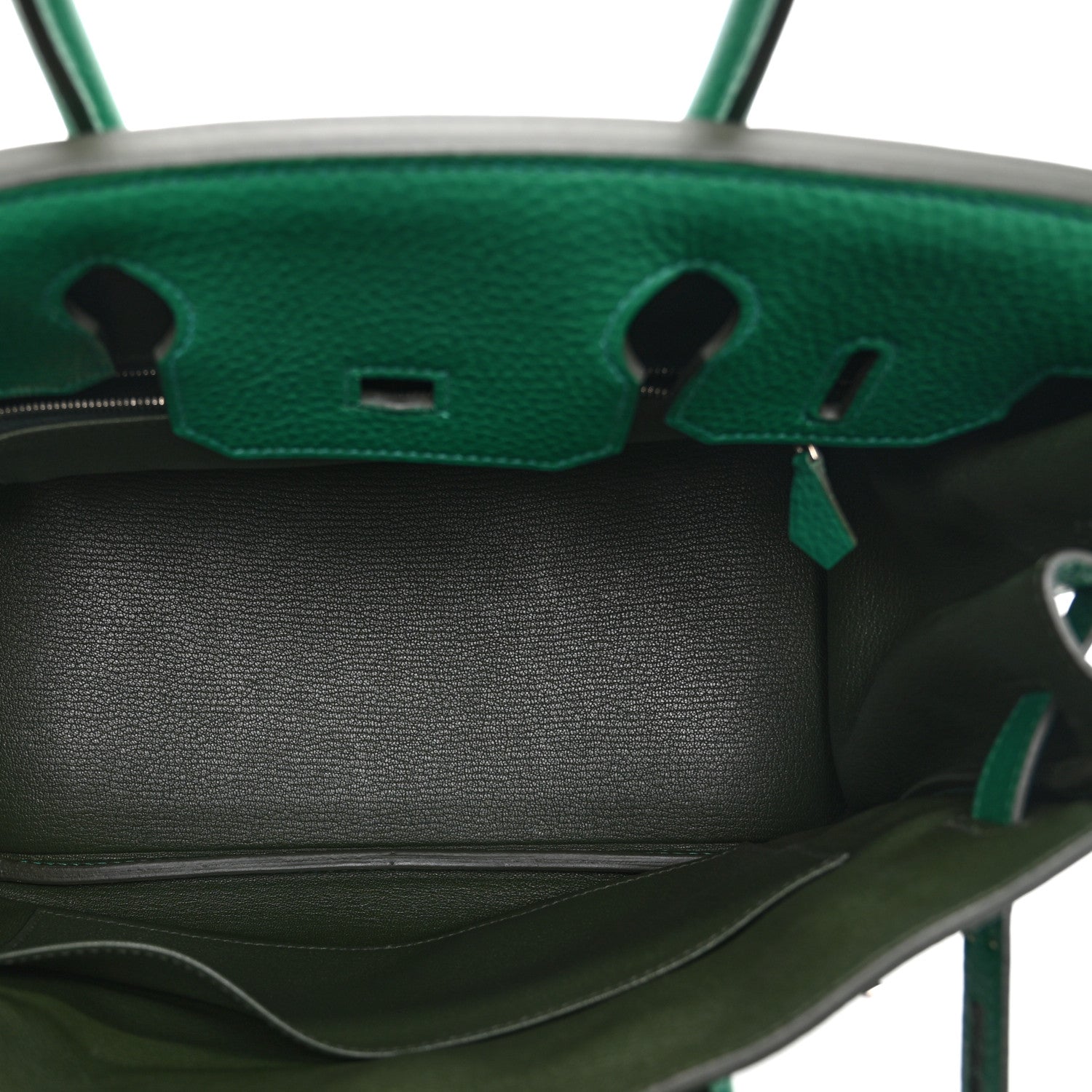 Togo Verso Birkin 30 Vert Vertigo Vert Fonce