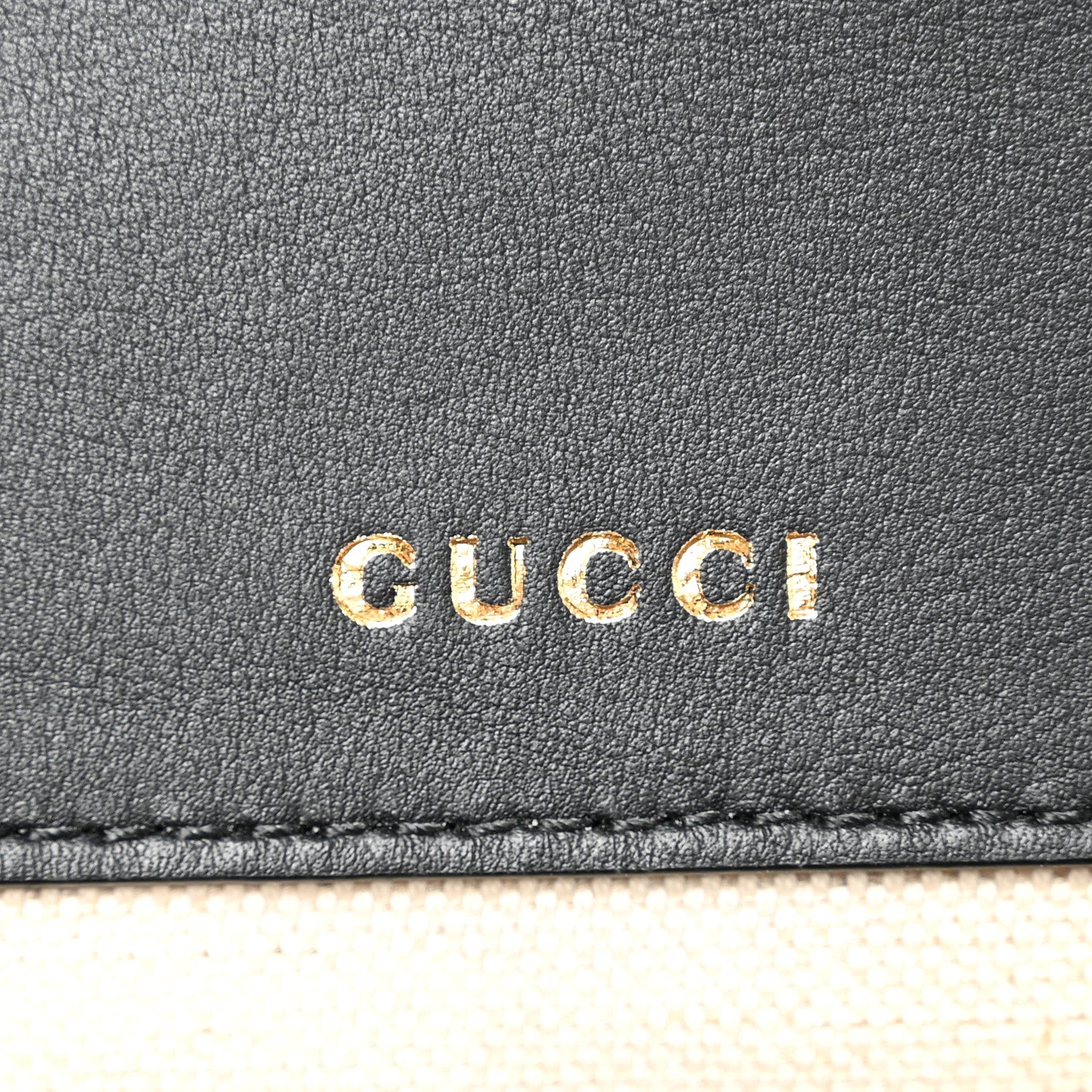 GG Supreme Monogram Horsebit 1955 Soft Small Shoulder Bag Beige Black