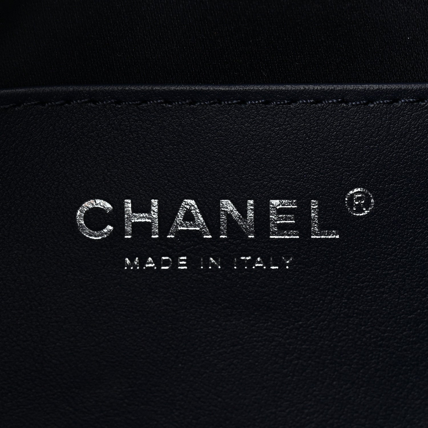 Metallic Caviar Quilted Mini Chanel 25 Handbag Dark Blue