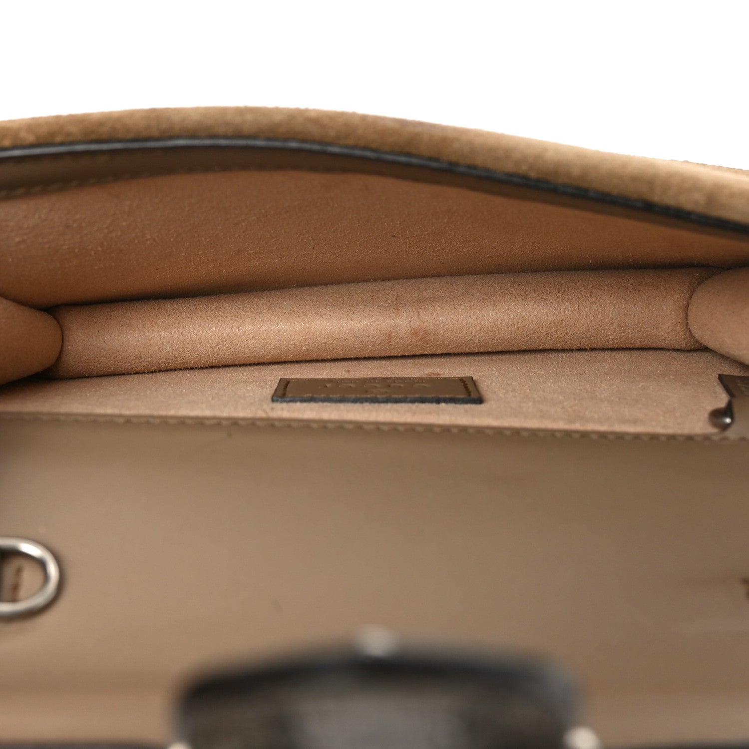 GG Supreme Monogram Super Mini Dionysus Shoulder Bag Taupe