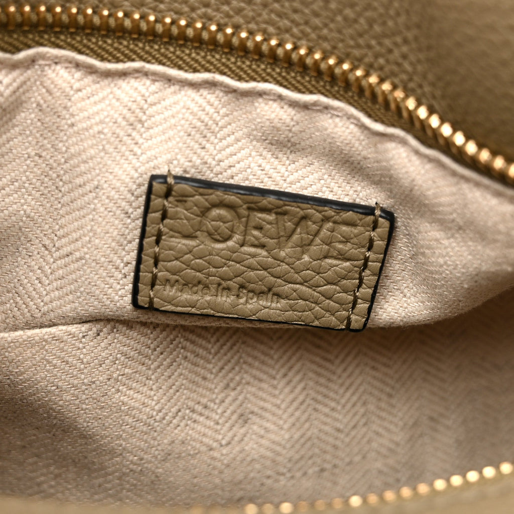 Calfskin Small Puzzle Bag Artichoke Green