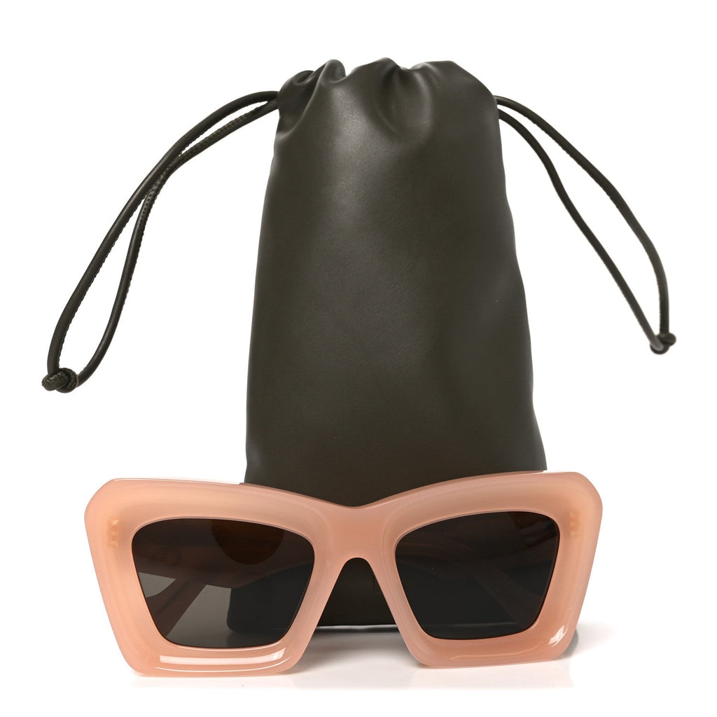 Acetate Anagram Cat Eye Sunglasses LW40145I  Light Pink