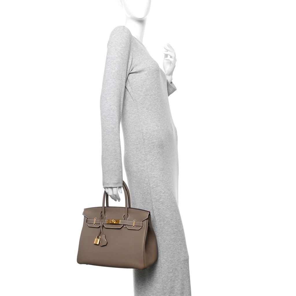 Togo Birkin 30 Etoupe