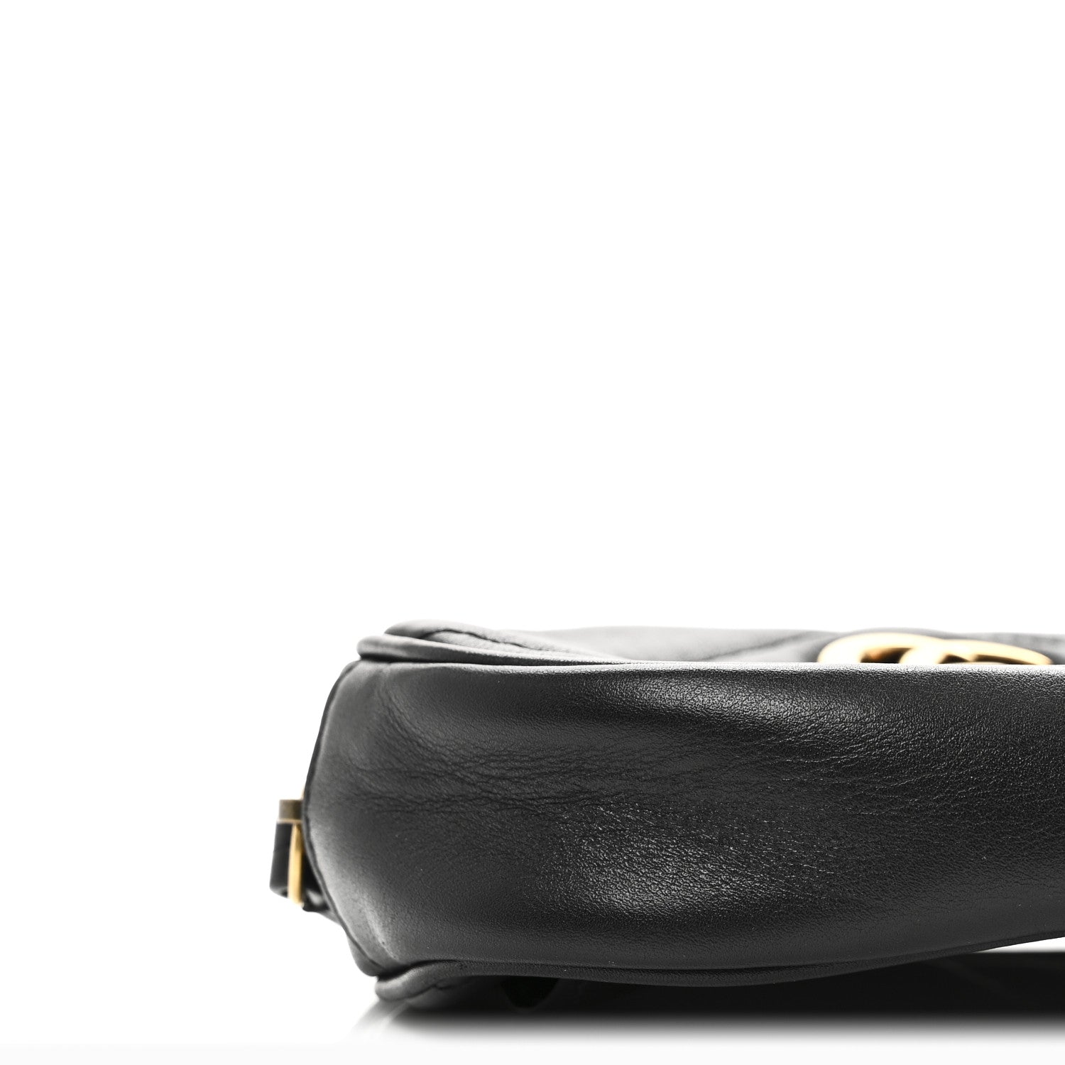 Calfskin Matelasse GG Marmont Belt Bag 95 38 Black