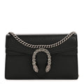 Calfskin Super Mini Dionysus Shoulder Bag Black