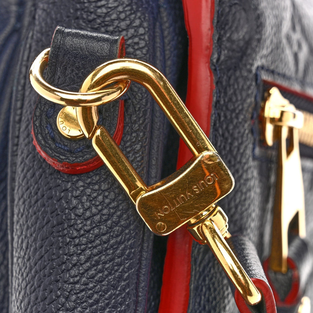 Empreinte Pochette Metis Marine Rouge