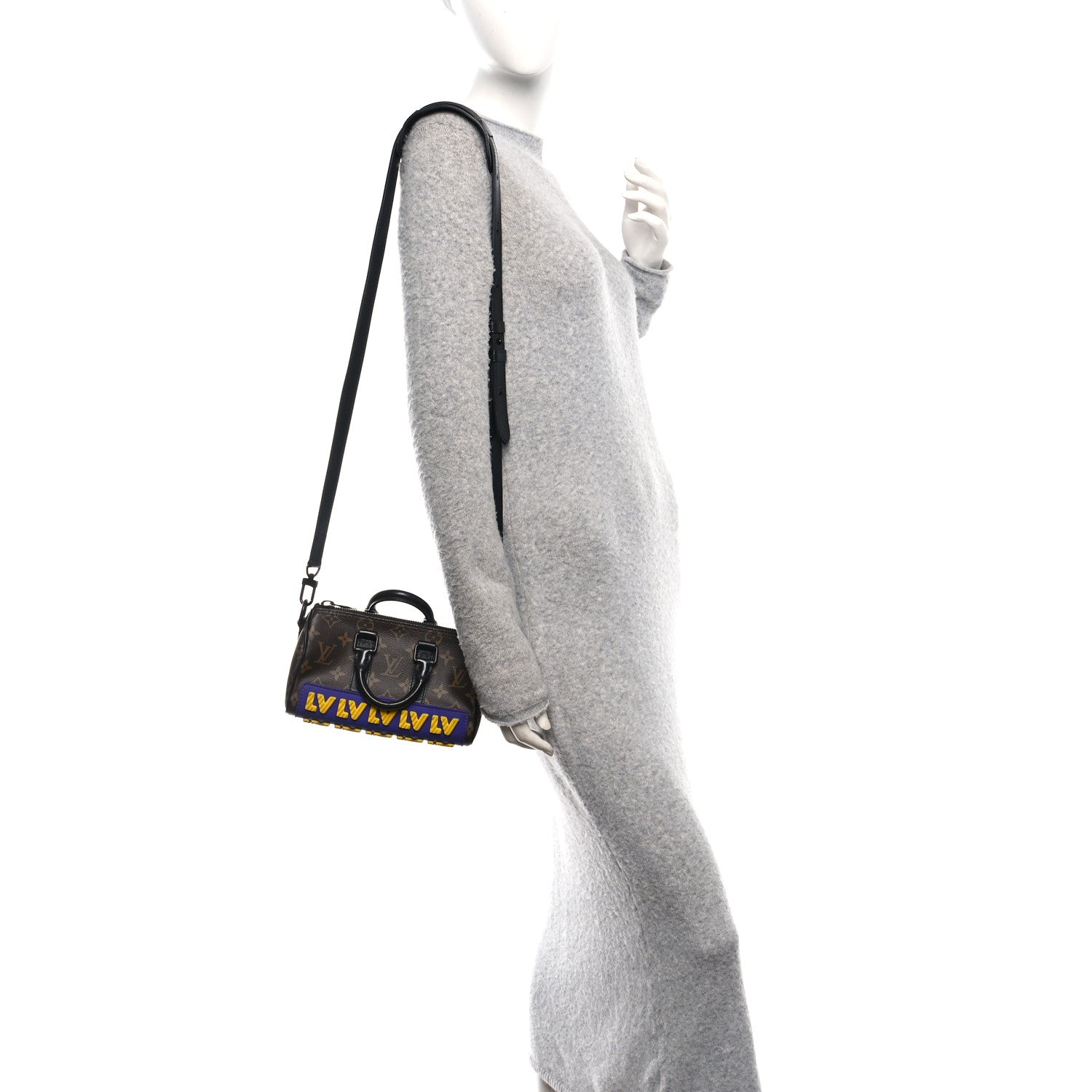 Monogram LV Rubber Keepall XS Multicolor
