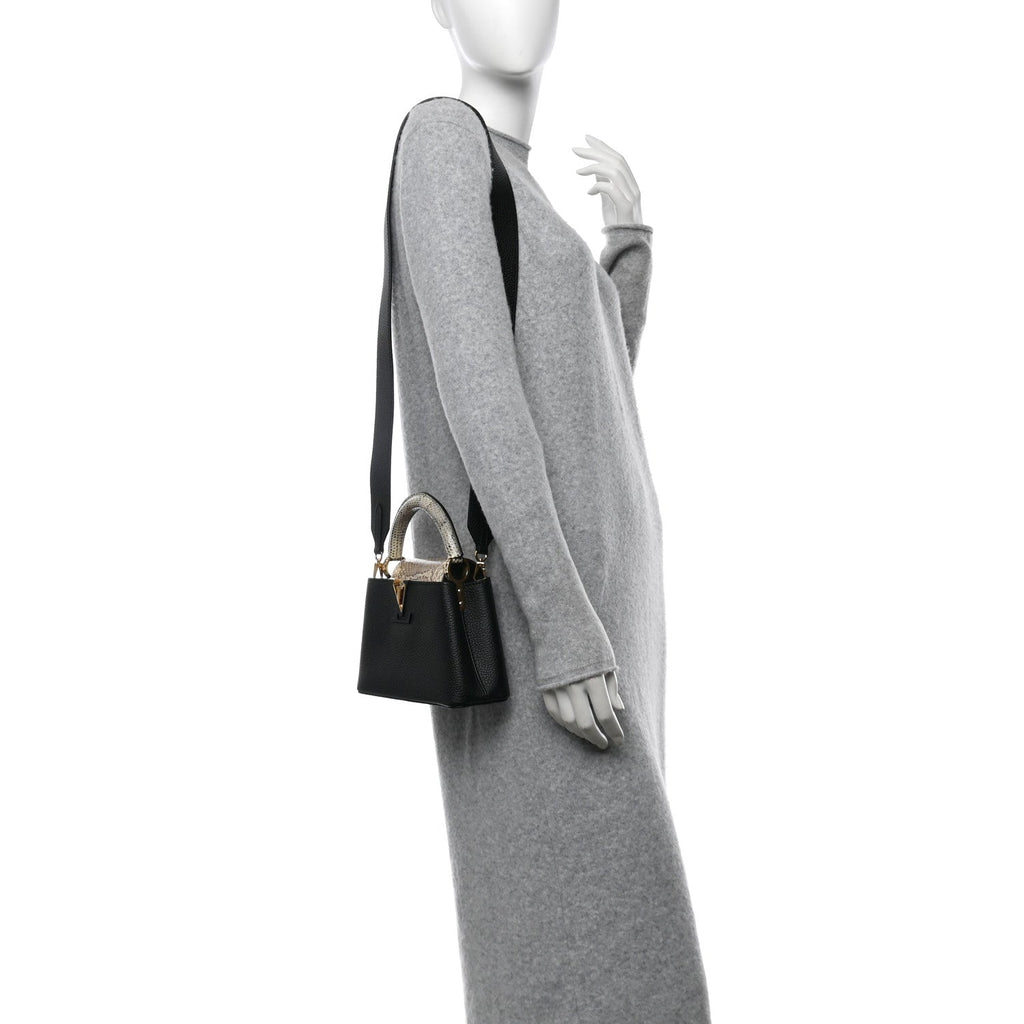 Taurillon Ayers Mini Capucines  Black