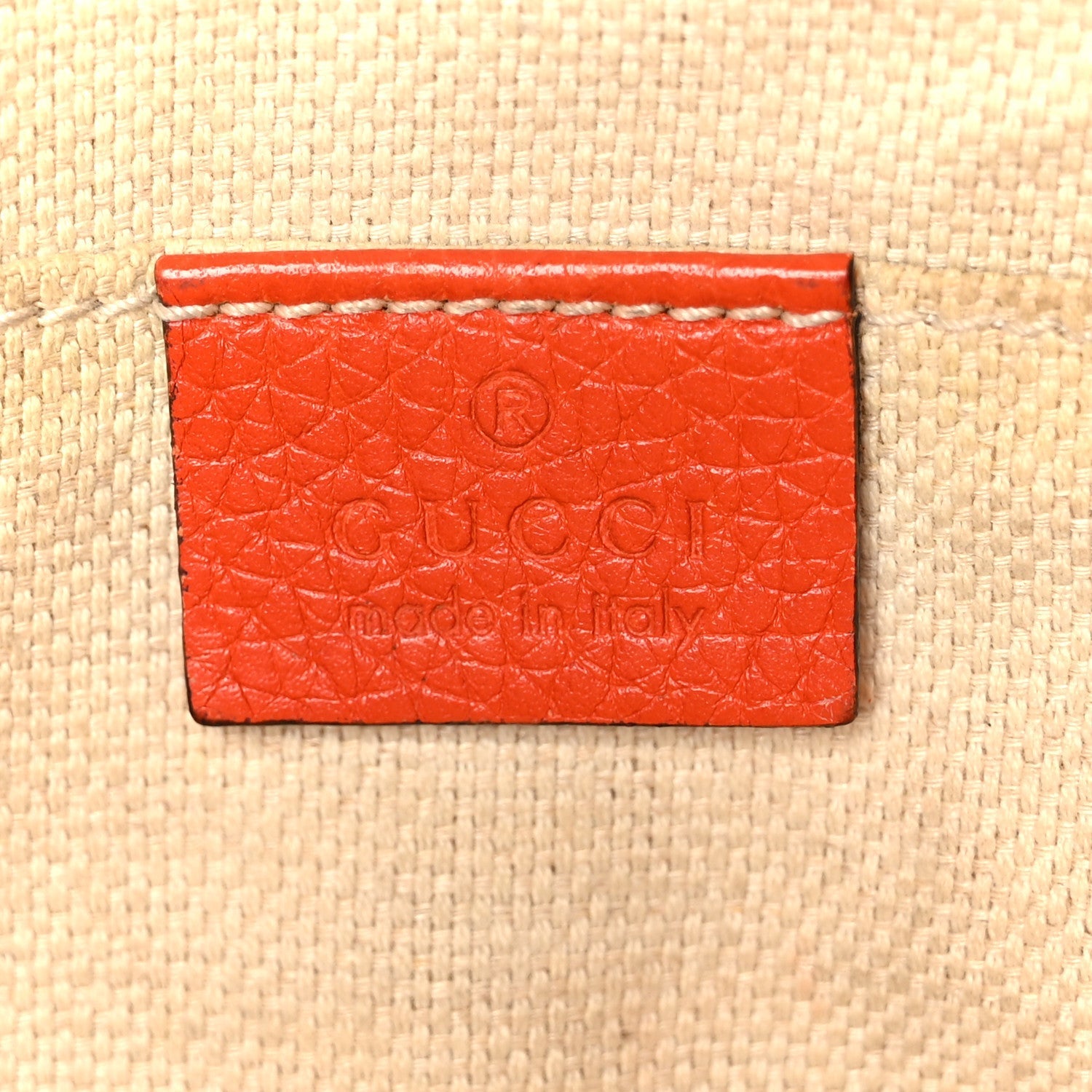 Pebbled Calfskin Small Soho Disco Bag Sun Orange
