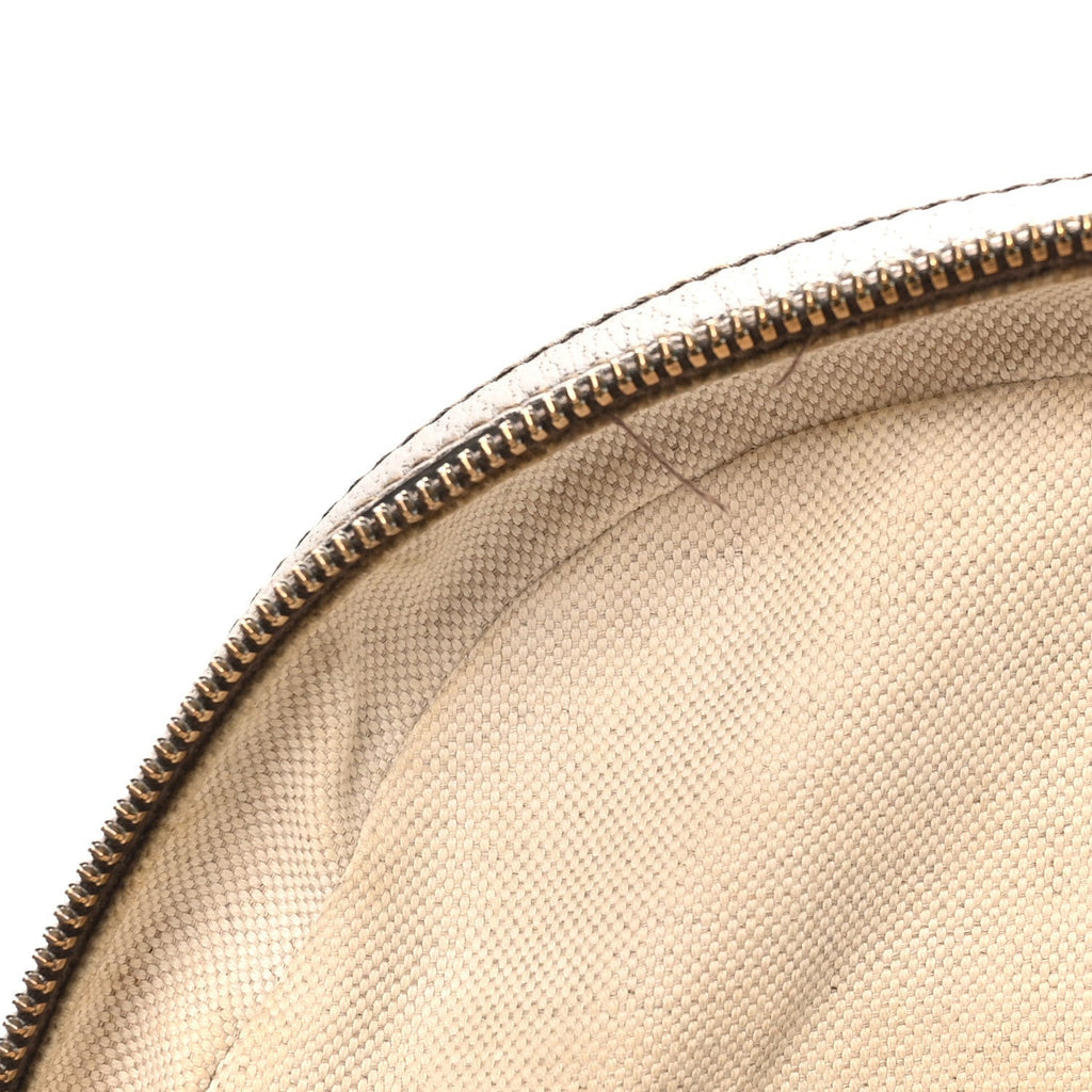 GG Supreme Monogram Medium Ophidia Day Backpack Brown