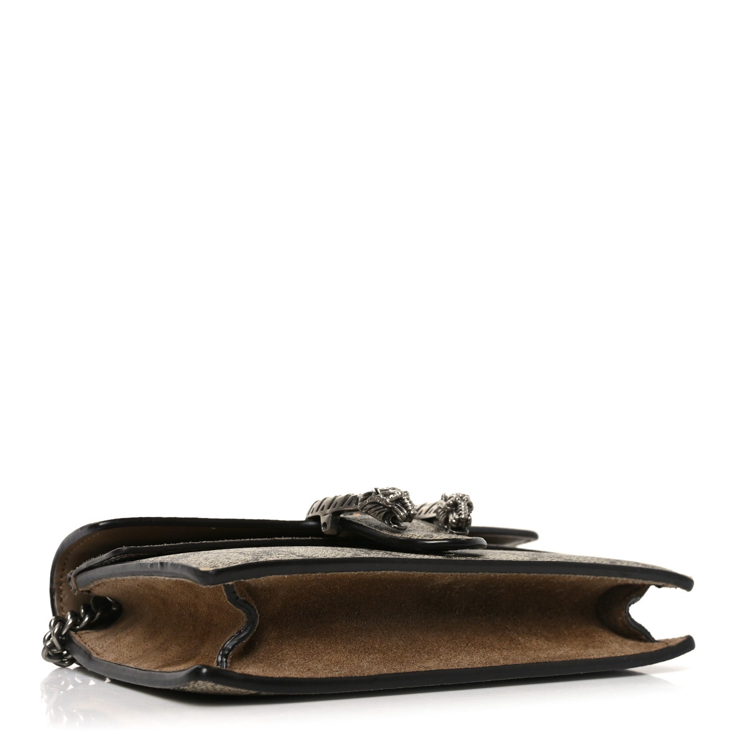 GG Supreme Monogram Super Mini Dionysus Shoulder Bag Taupe