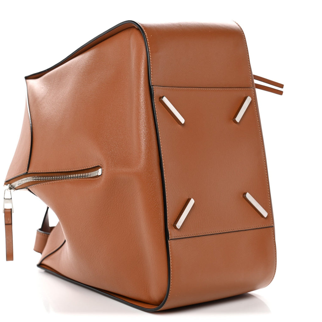Calfskin Medium Hammock Shoulder Bag Tan