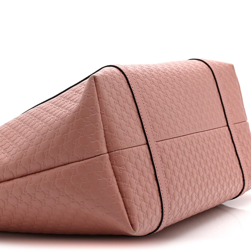 Microguccissima Medium Joy Tote Soft Pink