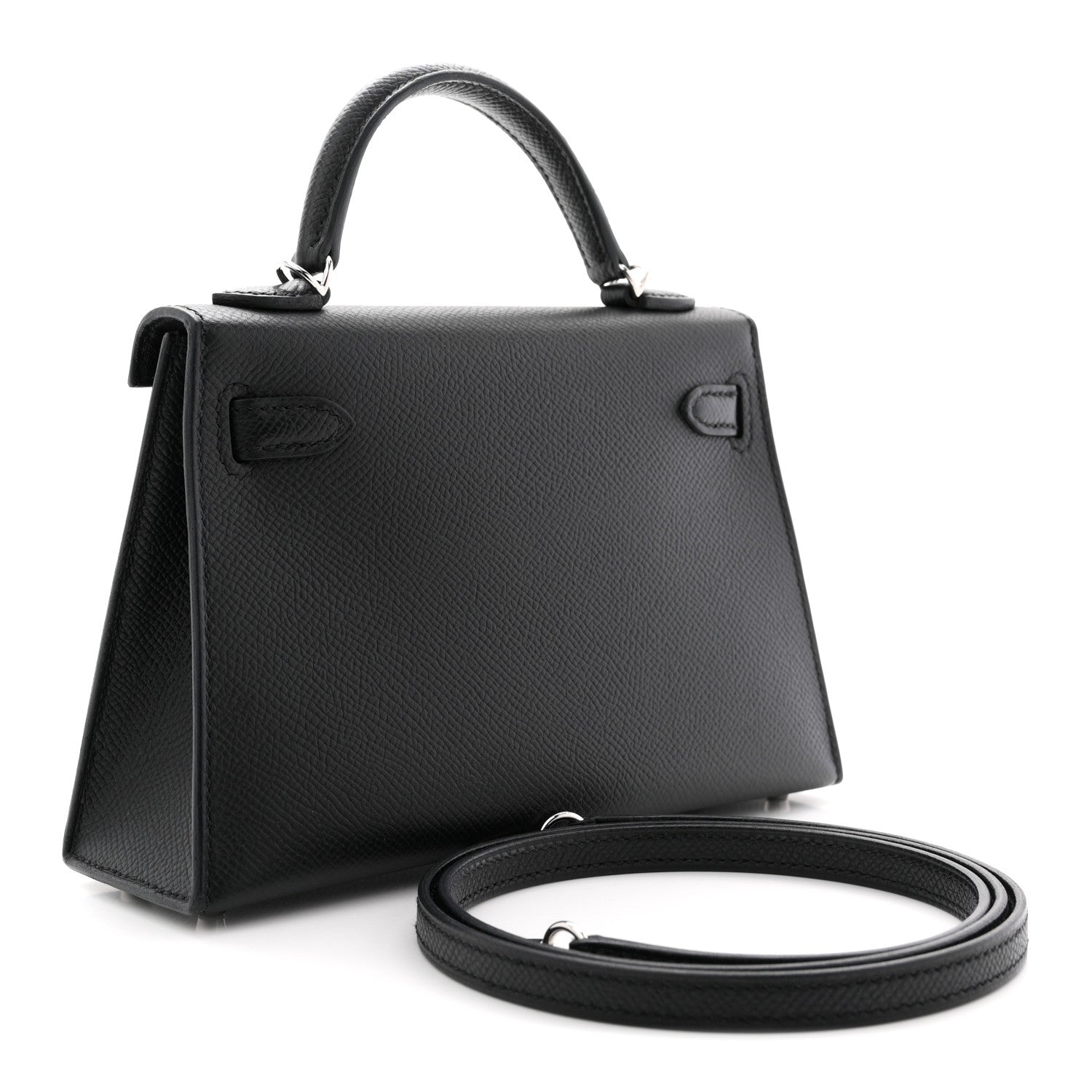 Epsom Mini Kelly Sellier 20 Black